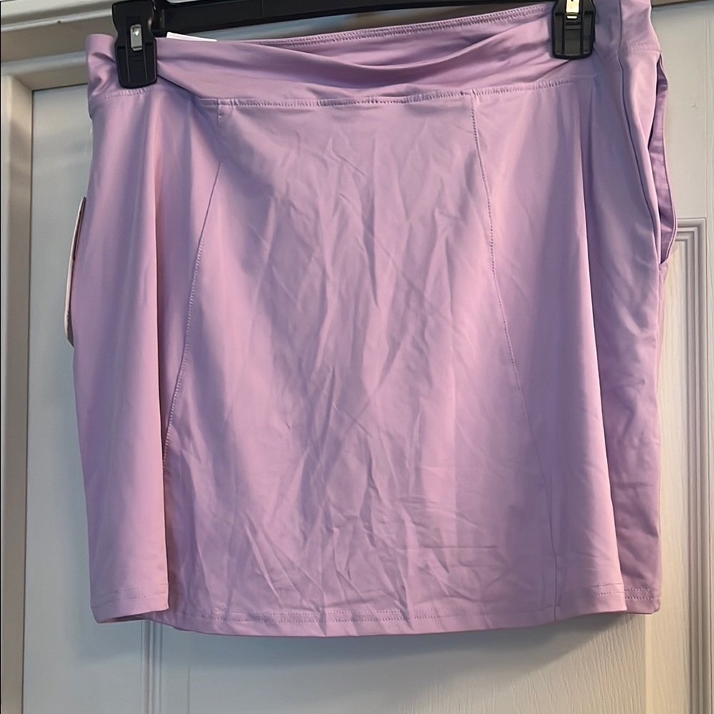 Pebble Beach Purple Mini Pencil Skirt for Casual Wear
